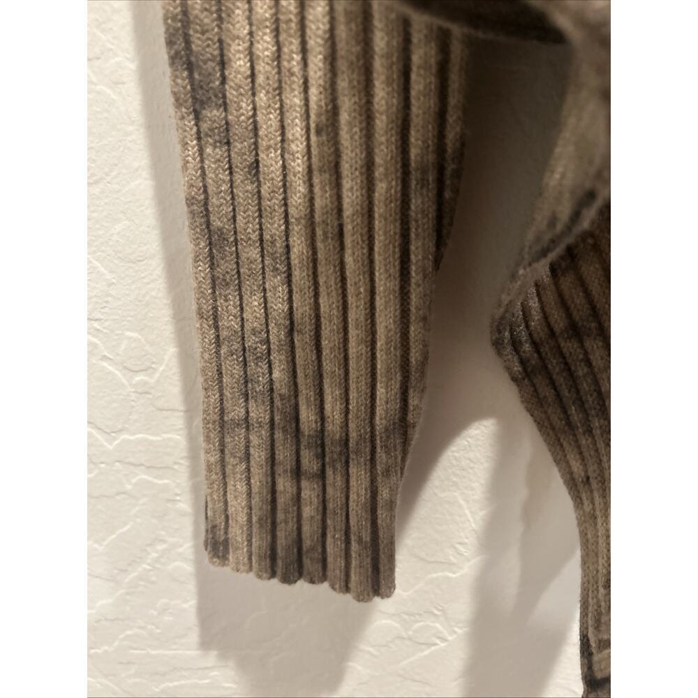Alberto Makali Cardigan Brown Wool Blend Knit Sweater XL Lagenlook Y2K Boho - Picture 5 of 6
